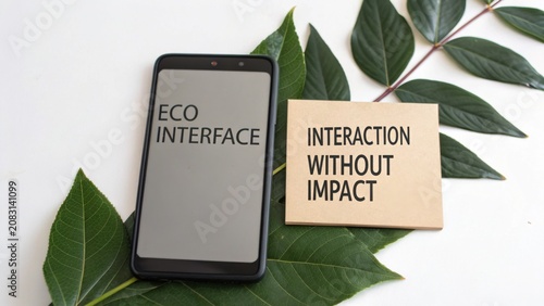 Eco-Friendly Smartphone Interface Promoting Sustainable Interaction Without Negative Environmental Impact