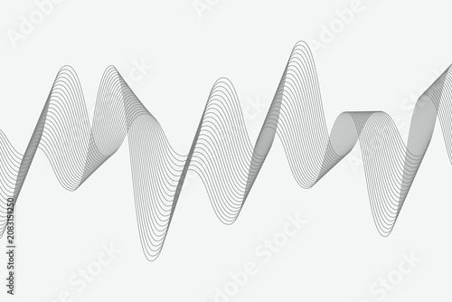 Photos Gray Waveforms Abstract Background