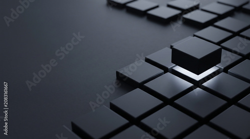 Minimalist abstract AI data vector sorting grid for retrieval augmented generation RAG software landing page hero background