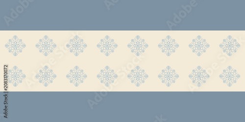 Seamless watercolour and unique snow flakes pattern background for covers, notes, Soft backgrounds colour. Watercolour art work. snow flakes pattern background for winter vibes.