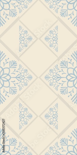Seamless watercolour and unique snow flakes pattern background for covers, notes, Soft backgrounds colour. Watercolour art work. snow flakes pattern background for winter vibes.