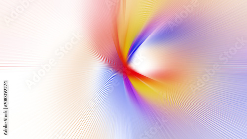 Vibrant Neon Vortex Abstract Background