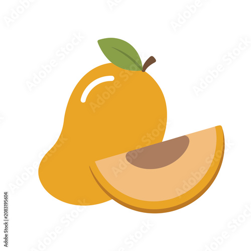 Mango and slice