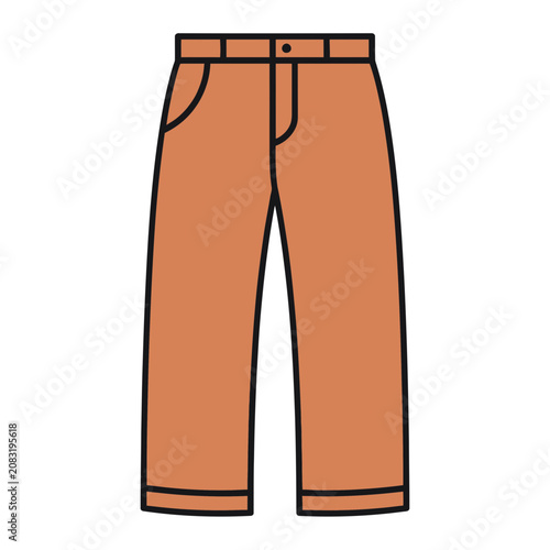 Orange Pants Icon