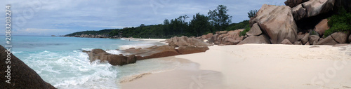 Fotografía Plage paradisiaque aux îles Seychelles