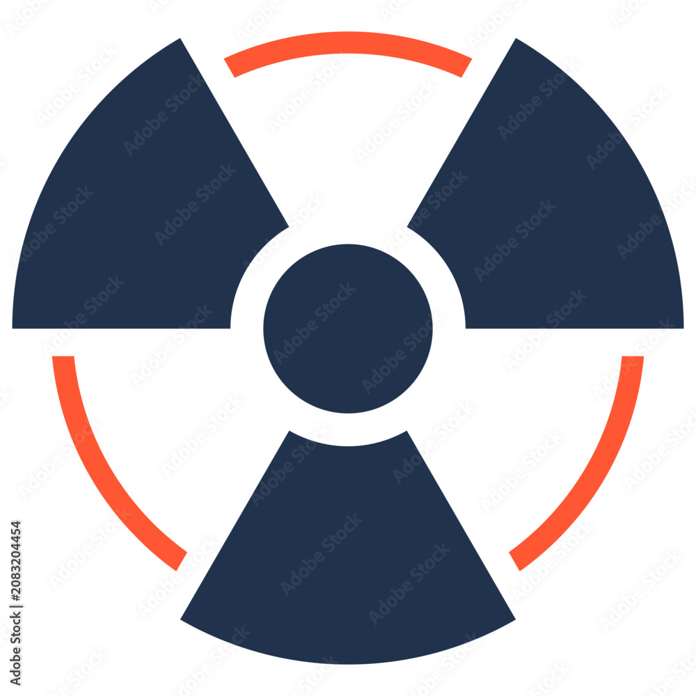 Foto Radiation Icon