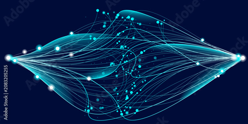 Photos Illustration of abstract stream