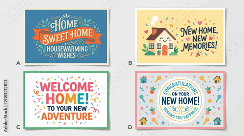 Home sweet home congratulations cards