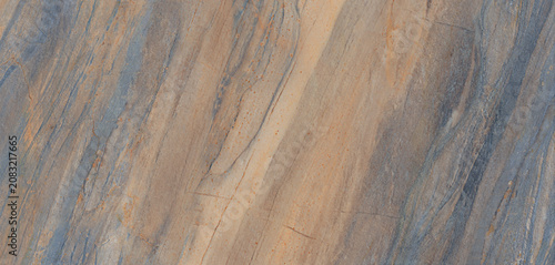 Φωτογραφία Luxury Blue Grey Marble Texture with Warm Beige Veins | Premium Ceramic Tile Des