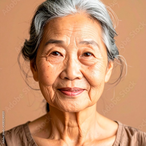 portrait of a senior woman