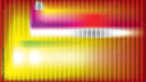 Abstract motion blur background with vibrant vertical lines, colorful light trails in yellow red and purple, modern digital art texture for web design