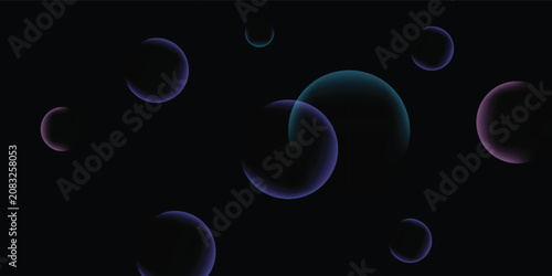 Modern gradient poster background vector set. Minimalist style cover template with vibrant perspective 3d geometric prism shapes collection. Ideal design for social media, cover, banner, flyer.