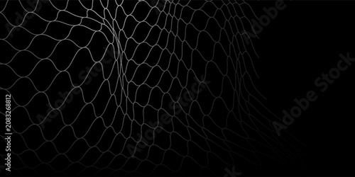 Mesh texture for fishing nets. Seamless pattern for sportswear or soccer goal, volleyball net, basketball hoop, hockey, athletics. vector illustration. Abstract net background for sports.