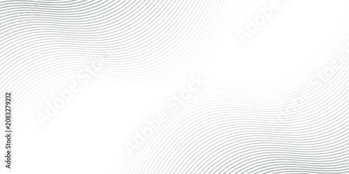 Vector illustration of gray line pattern with abstract background. EPS10. Beautiful and modern curved lines.