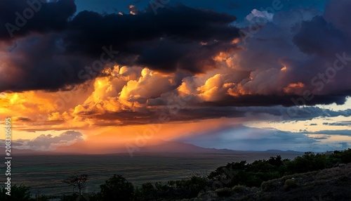 Dramatic Sunset Clouds