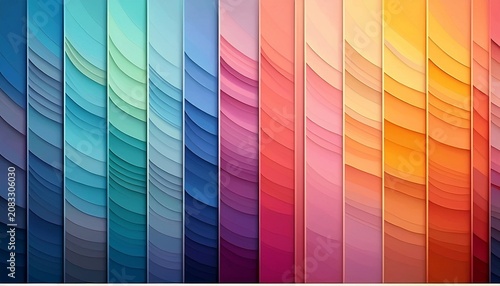 Beautiful Bright Colorful Web Swatch Gradient Set With Bright And Pastel Colors