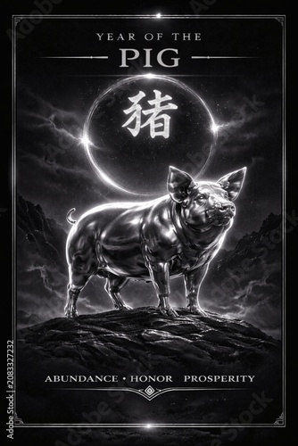 Fu Luck and Happiness Chinese Zodiac Year of the