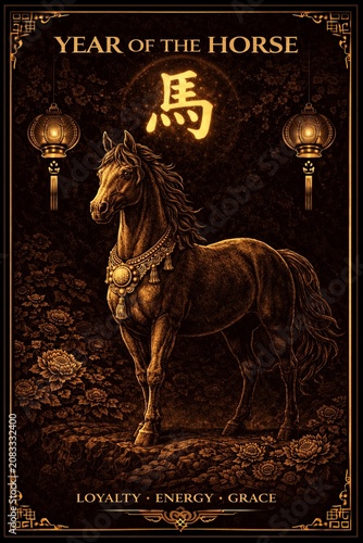 Fu Luck and Happiness Chinese Zodiac Year of the