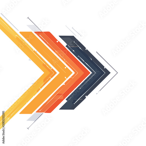 Abstract Arrow Shapes