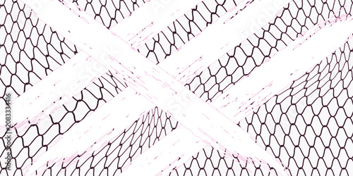Mesh texture for fishing nets. Seamless pattern for sportswear or soccer goal, volleyball net, basketball hoop, hockey, athletics. Abstract net background for sports
