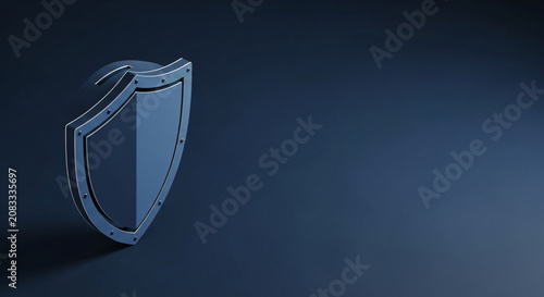 Investment Strategy Concept Featuring Piggy Bank Combined With Shield