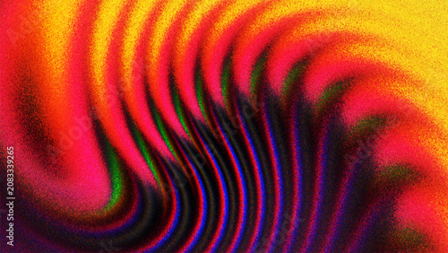 Photos Abstract grainy gradient background with vivid wavy texture created from thousands of individual dots