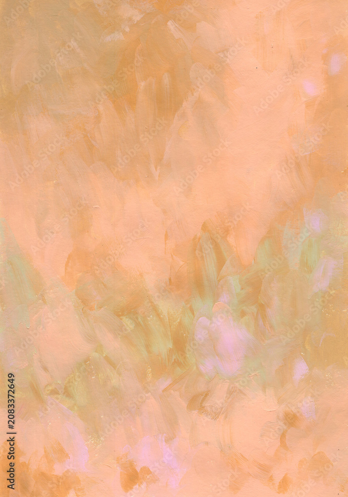 Fototapeta premium Hand painted acrylic textured background