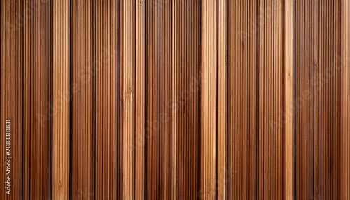 Modern Vertical Wood Slat Wall Background Minimalist Natural Oak Timber Panel Texture For Interior Design And Architectural Presentation