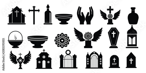 Dia dos Finados icon vector illustration