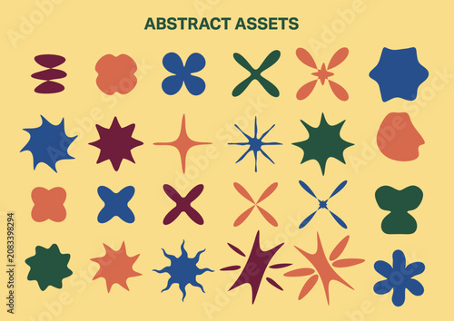 COLORFUL ABSTRACT ASSETS