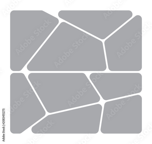 Pictures or photos frame collage. comics page grid layout abstract photo frames and digital photo wall template

