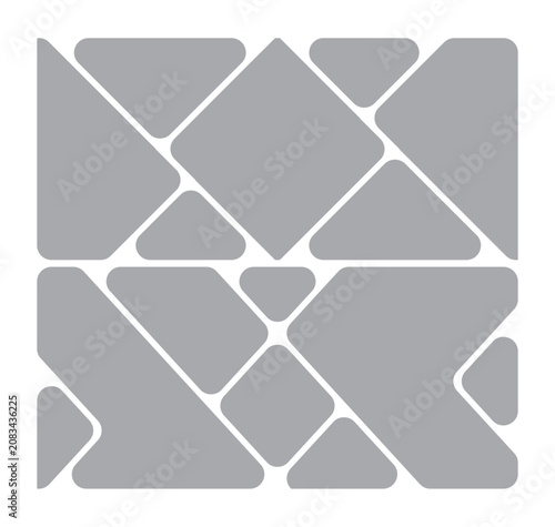 Pictures or photos frame collage. comics page grid layout abstract photo frames and digital photo wall template