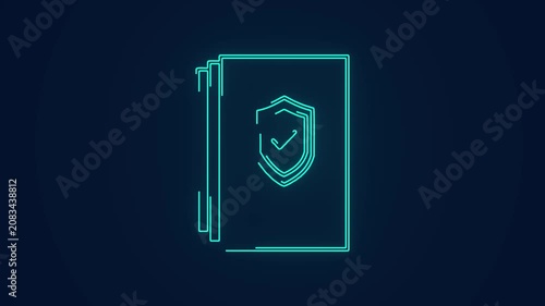application layer security and secure data protection animation