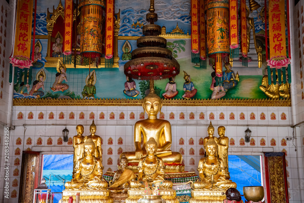 Obraz premium THAILAND CHANTHABURI CITY WAT KHET NA BUNYARAM
