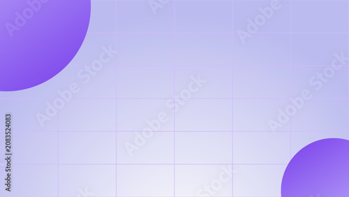 Modern Abstract Gradient Geometric Background with Rounded Shapes
