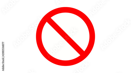do not enter sign