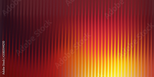 Fotografie Crimson and gold abstract background with vertical ribbed texture, blurred fiery effect, dramatic lighting