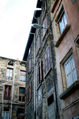 Vieux immeubles de Rive de Gier