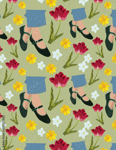 ilustraciones primavera junio