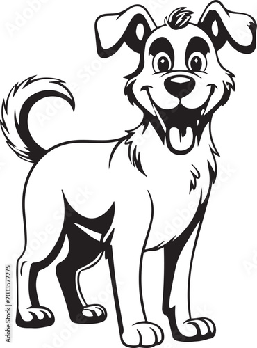 dog with bone