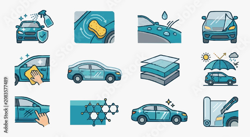 Car Maintenance and Detailing Process.