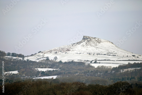 Roseberry Topping in winter, England, United Kingdom