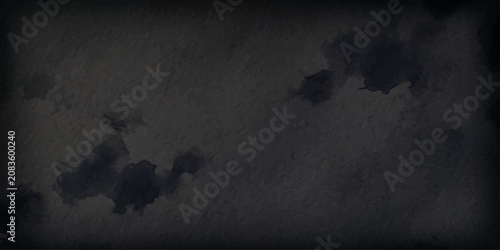Foto Dark moody clouds fill the frame, creating a dramatic and atmospheric background