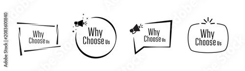 Konstfotografi why choose us text information sign