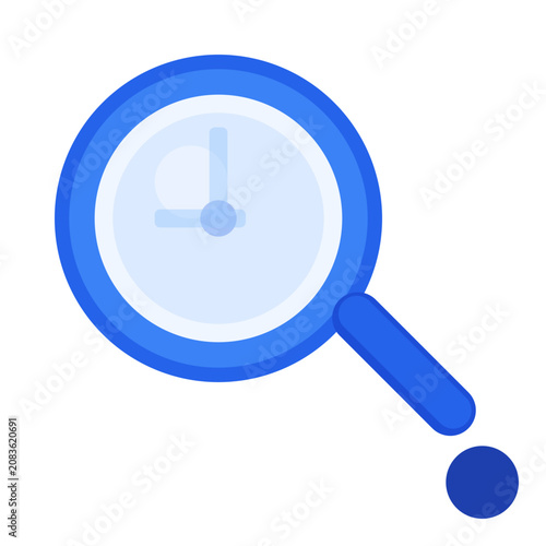 Modern Search Magnify Icon Vector Design for Web and App