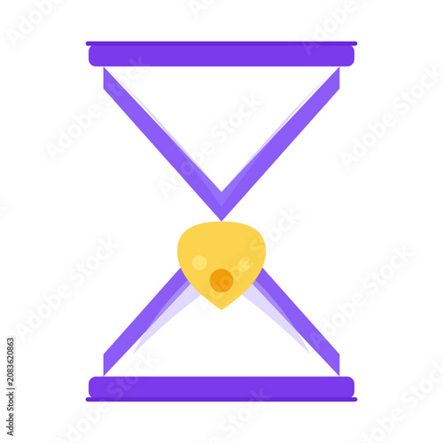 Modern Time Management Icon Vector Design for Productivity and Planning