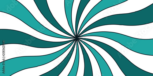 Retro vintage grunge  radial burst sunburst ray pattern. Sunburst vector copyspace background. Vintage sunrays illustration swirl line. Abstract circuses, stripe background design.	