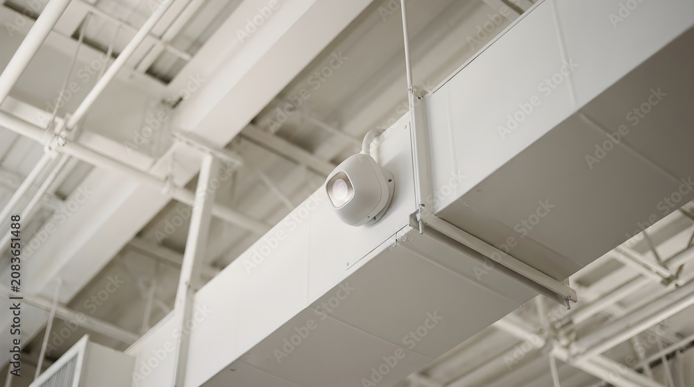 Fototapeta premium Professional commercial image of Thermal sensor mounted on duct showing nice detail excellent