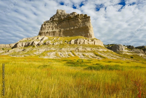 Photography Grasslands, Prairie Vistas, Oregon Trail History, Platte River, and big skies abound when visiting Scotts Bluff National Monument in Nebraska