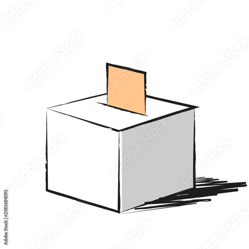 Hand Draw Boxes White